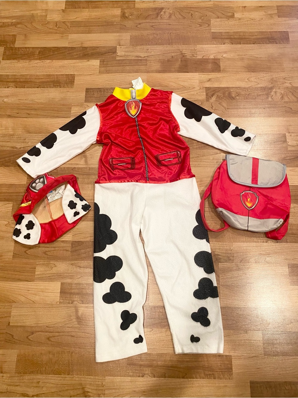 Paw Patrol Marshall Size Small Fire Puppy Child Character Costume Halloween
